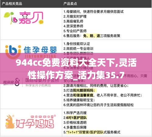 944cc免费资料大全天下,灵活性操作方案_活力集35.7