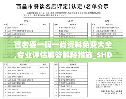 官老婆一码一肖资料免费大全,专业评估解答解释措施_SHD71.744