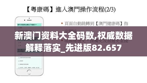 新澳门资料大全码数,权威数据解释落实_先进版82.657