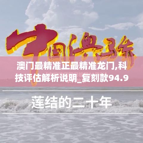 澳门最精准正最精准龙门,科技评估解析说明_复刻款94.92