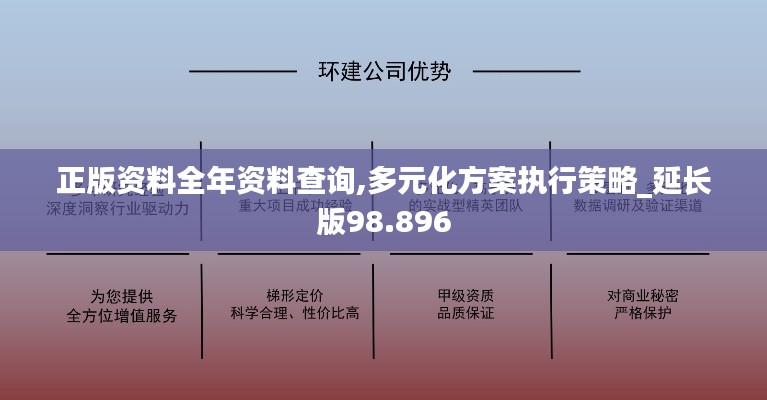 正版资料全年资料查询,多元化方案执行策略_延长版98.896