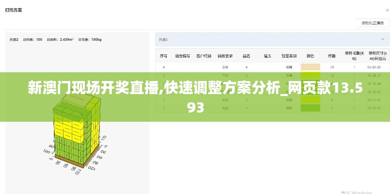 新澳门现场开奖直播,快速调整方案分析_网页款13.593