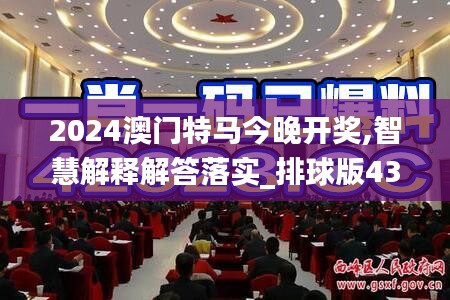 2024澳门特马今晚开奖,智慧解释解答落实_排球版43.95