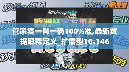 管家婆一肖一码100%准,最新数据解释定义_扩展型10.146