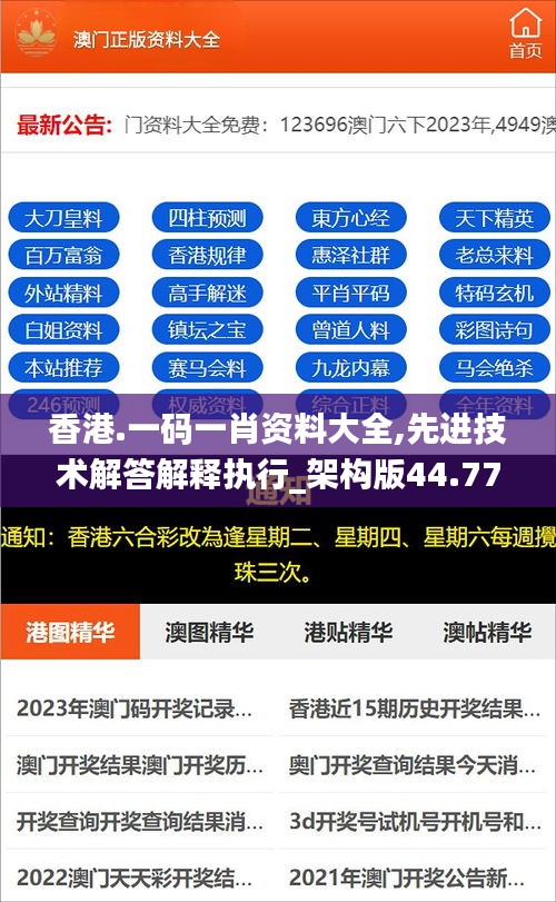 香港.一码一肖资料大全,先进技术解答解释执行_架构版44.778