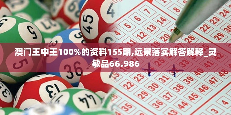 澳门王中王100%的资料155期,远景落实解答解释_灵敏品66.986