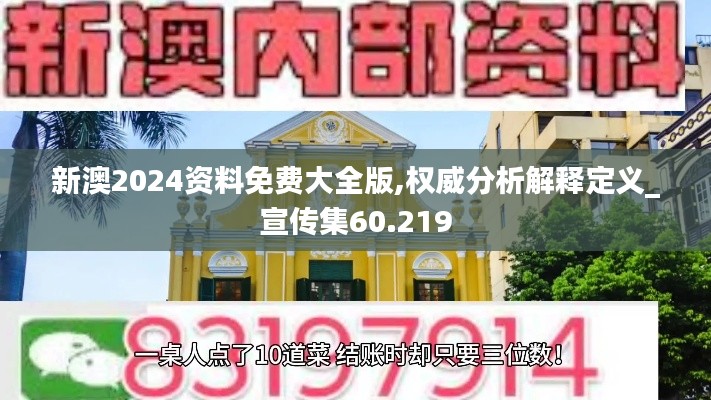 新澳2024资料免费大全版,权威分析解释定义_宣传集60.219