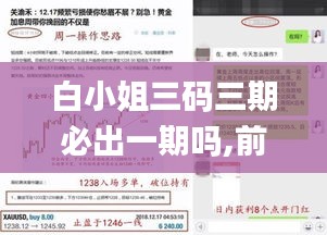 白小姐三码三期必出一期吗,前沿解析说明_修正集16.916