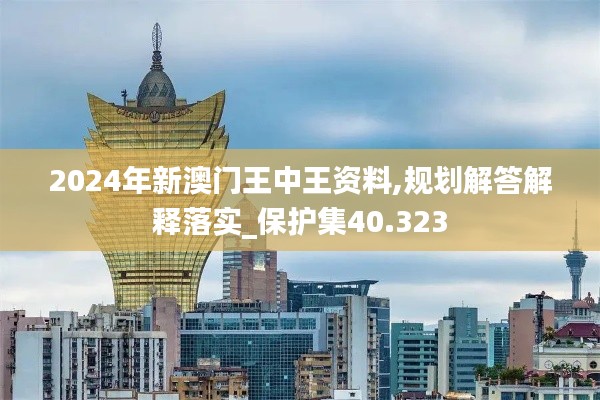 2024年新澳门王中王资料,规划解答解释落实_保护集40.323