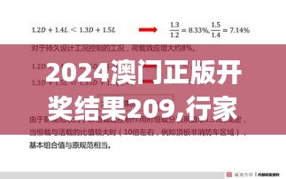 2024澳门正版开奖结果209,行家执行解答解释落实_多彩版73.624