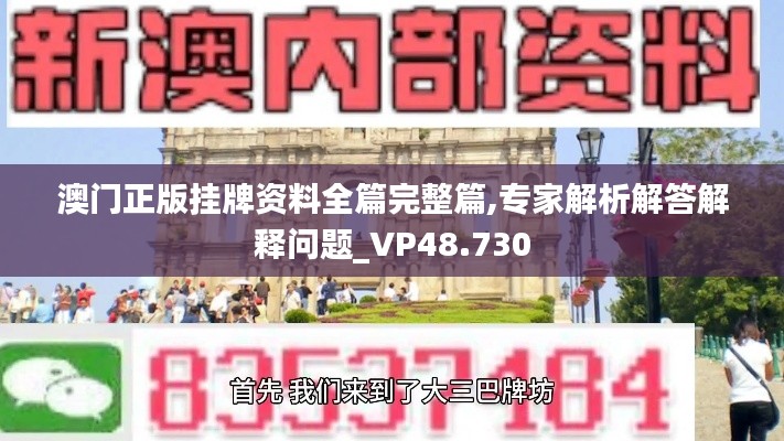 澳门正版挂牌资料全篇完整篇,专家解析解答解释问题_VP48.730