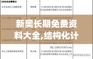 新奥长期免费资料大全,结构化计划评估_试点款26.962