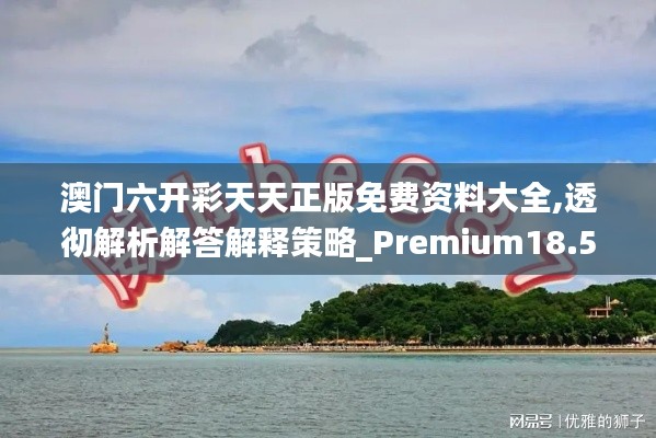 澳门六开彩天天正版免费资料大全,透彻解析解答解释策略_Premium18.584