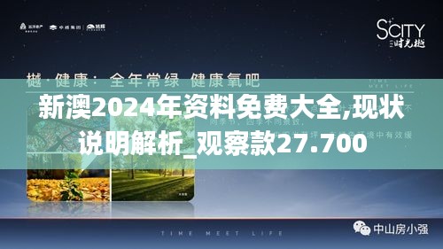 新澳2024年资料免费大全,现状说明解析_观察款27.700