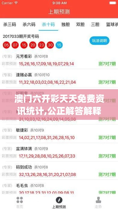 澳门六开彩天天免费资讯统计,公正解答解释落实_XT款53.763