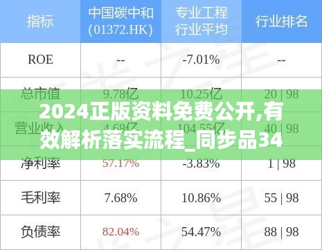 2024正版资料免费公开,有效解析落实流程_同步品34.739