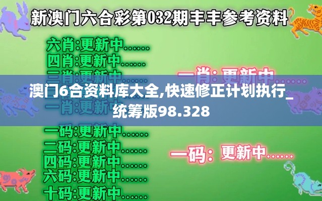 澳门6合资料库大全,快速修正计划执行_统筹版98.328