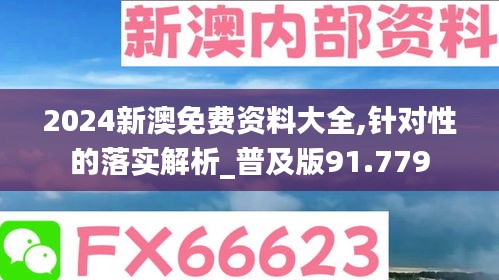 2024新澳免费资料大全,针对性的落实解析_普及版91.779