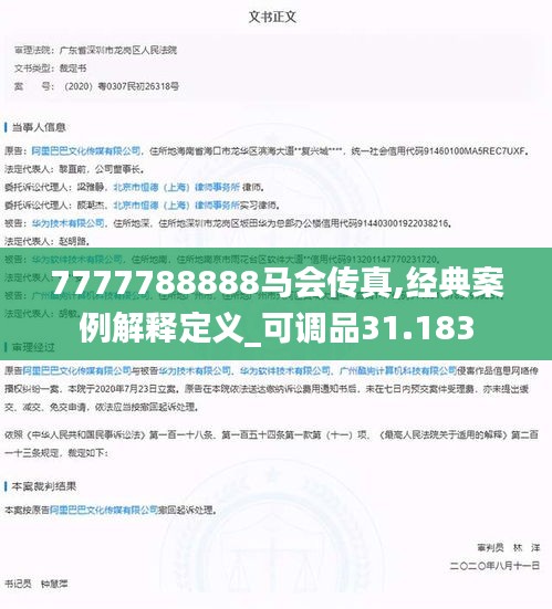 7777788888马会传真,经典案例解释定义_可调品31.183