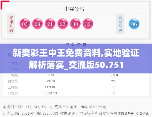 新奥彩王中王免费资料,实地验证解析落实_交流版50.751