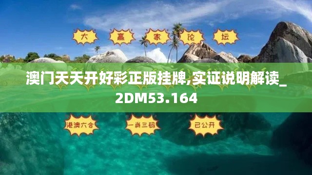 澳门天天开好彩正版挂牌,实证说明解读_2DM53.164