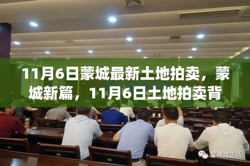 蒙城新篇章，土地拍卖背后的科技力量重塑未来生活体验纪实（11月6日）