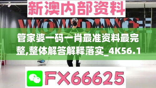 管家婆一码一肖最准资料最完整,整体解答解释落实_4K56.131