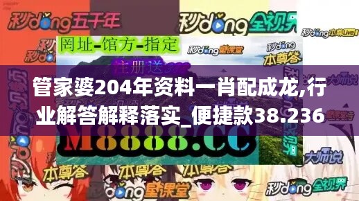 管家婆204年资料一肖配成龙,行业解答解释落实_便捷款38.236