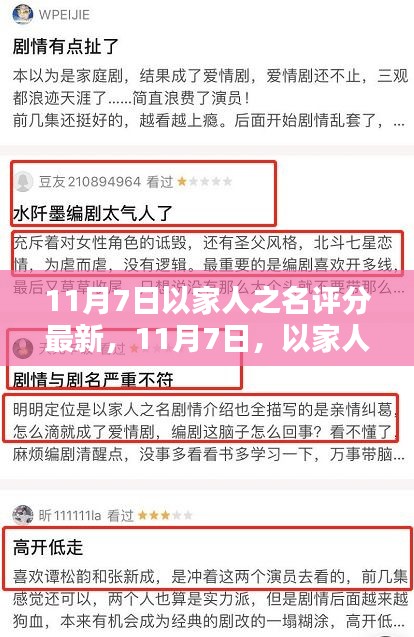 家庭情感深度探讨，以家人之名影视作品的最新评价趋势