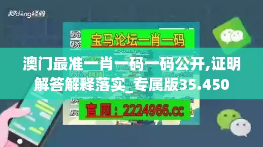 澳门最准一肖一码一码公开,证明解答解释落实_专属版35.450