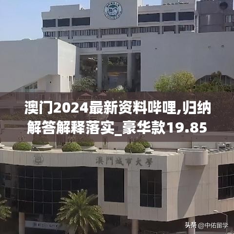 澳门2024最新资料哔哩,归纳解答解释落实_豪华款19.850