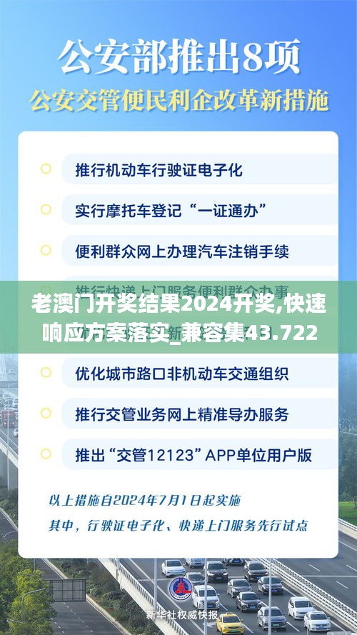 老澳门开奖结果2024开奖,快速响应方案落实_兼容集43.722