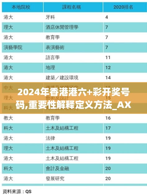 2024年香港港六+彩开奖号码,重要性解释定义方法_AX版24.759