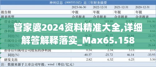 管家婆2024资料精准大全,详细解答解释落实_Max65.158