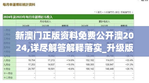 新澳门正版资料免费公开澳2024,详尽解答解释落实_升级版81.446