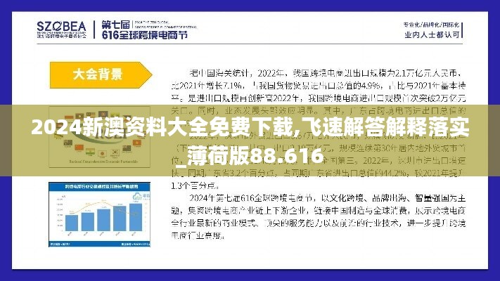 2024新澳资料大全免费下载,飞速解答解释落实_薄荷版88.616