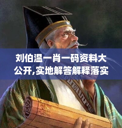 刘伯温一肖一码资料大公开,实地解答解释落实_T27.470