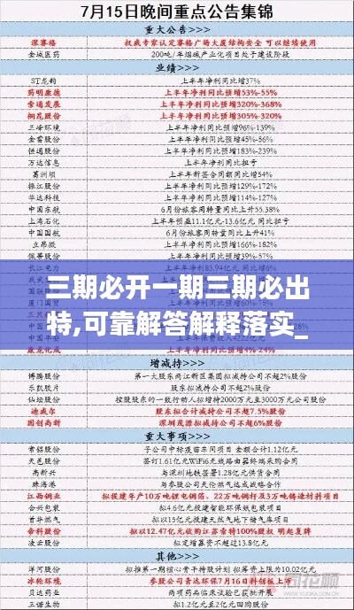 三期必开一期三期必出特,可靠解答解释落实_复古款79.310