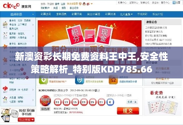 新澳资彩长期免费资料王中王,安全性策略解析_特别版KDP785.66