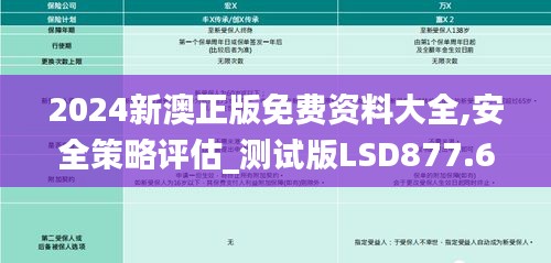 2024新澳正版免费资料大全,安全策略评估_测试版LSD877.6