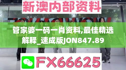 管家婆一码一肖资料,最佳精选解释_速成版JON847.89