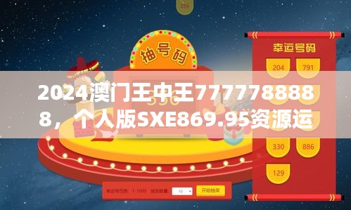 2024澳门王中王7777788888，个人版SXE869.95资源运用策略