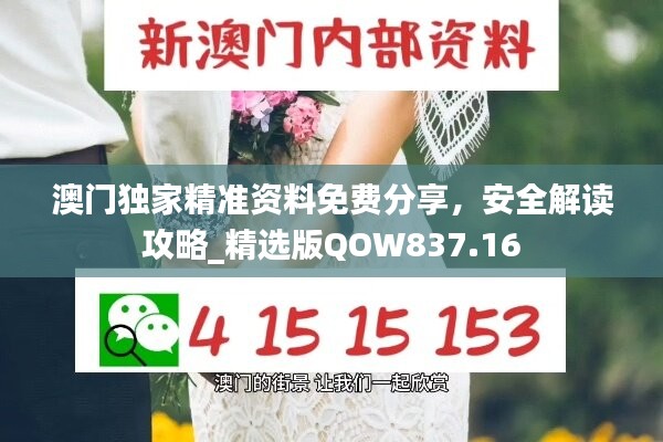 澳门独家精准资料免费分享，安全解读攻略_精选版QOW837.16