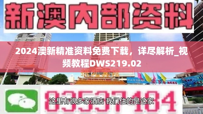 2024澳新精准资料免费下载，详尽解析_视频教程DWS219.02