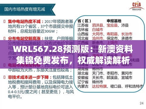 WRL567.28预测版：新澳资料集锦免费发布，权威解读解析精选