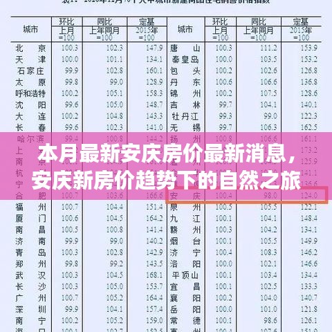 本月最新安庆房价动态，探寻新趋势下的心灵居所与平和心境之旅