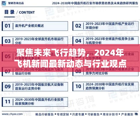 聚焦未来飞行趋势，2024年飞机新闻最新动态与行业观点探讨