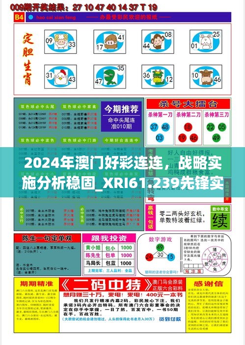 2024年澳门好彩连连，战略实施分析稳固_XRI61.239先锋实践版