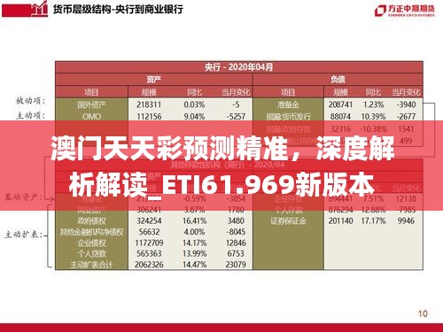 澳门天天彩预测精准，深度解析解读_ETI61.969新版本