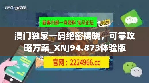 澳门独家一码绝密揭晓，可靠攻略方案_XNJ94.873体验版